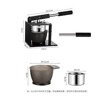 ハンドジューサー　果汁搾り機　業務用 楽天市場】ハンドジューサーA型 HBJA-02（0201-002 ハンディ